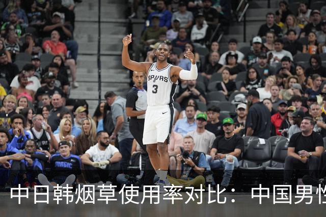 中日韩烟草使用率对比：中国男性吸烟率达43.9%